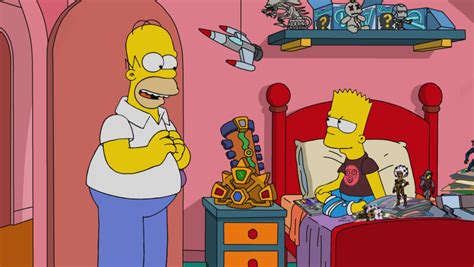 Os Simpsons: Homer deixará de estrangular Bart no。